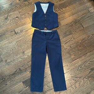 Kids dress pants and vest